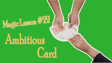 TUTORIAL SULAP KARTU PILIHAN NAIK KE ATAS TUMPUKAN TERUS - MAGIC LESSON #22