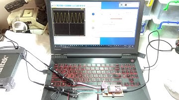 AD9833 + ESP32 Frequency Sweeping via Jupyter notebook