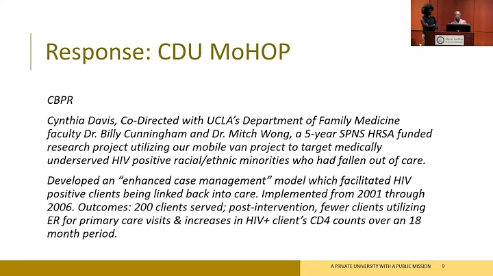 CTSI Distinguished Speaker Series | Cynthia Davis ...