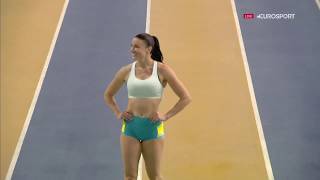Michelle Jenneke Doha 2019 Warm Up Area