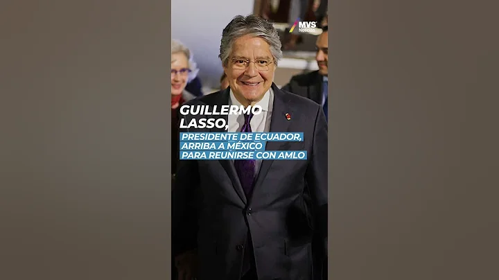 Arriba a Mxico el presidente de Ecuador, Guillermo...