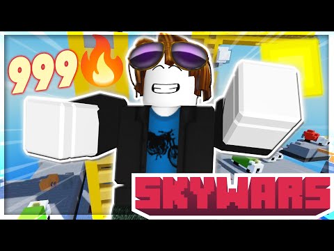 How A BedWARS *PRO* DOMINATES SKYWARS.. | Roblox SkyWARS