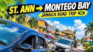 Journey from St. Ann to Montego Bay Jamaica 🇯🇲 Prt 1