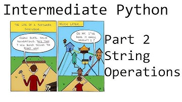 String Concatenation and Formatting - Intermediate Python Programming p.2