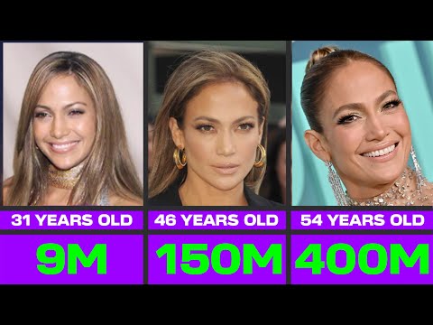 Jennifer Lopez Net Worth 31-54 Years Old