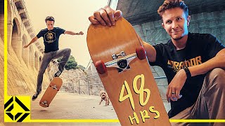 Learning to Kickflip in 48 Hours