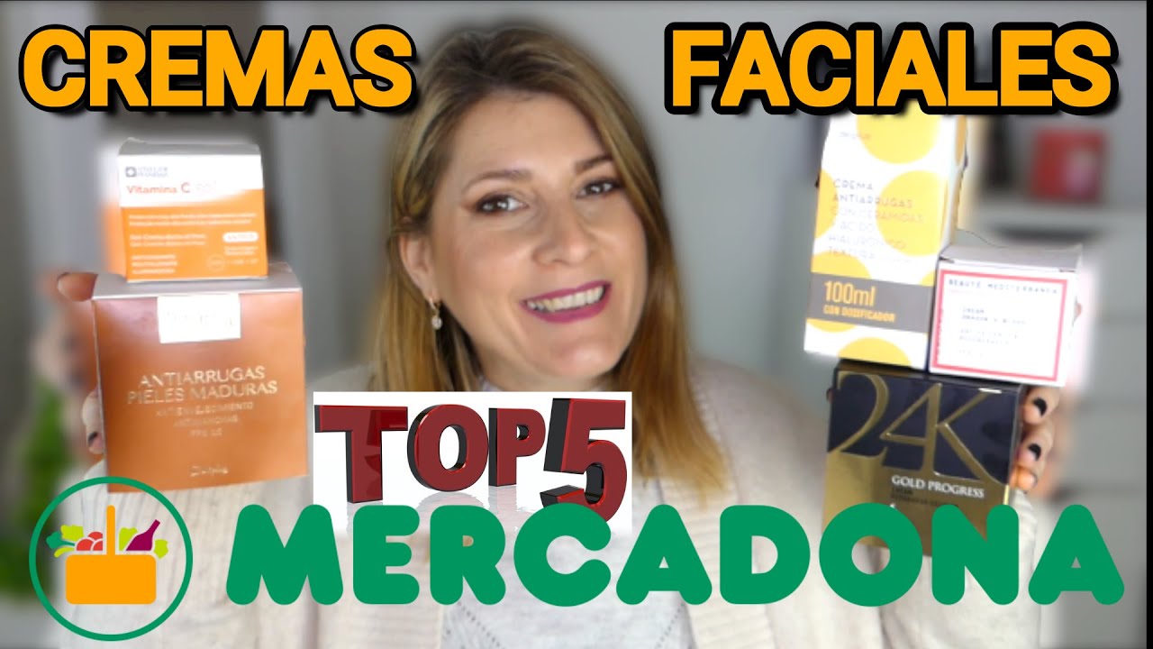 MERCADONA/ las mejores  CREMAS FACIALES* para pieles MADURAS