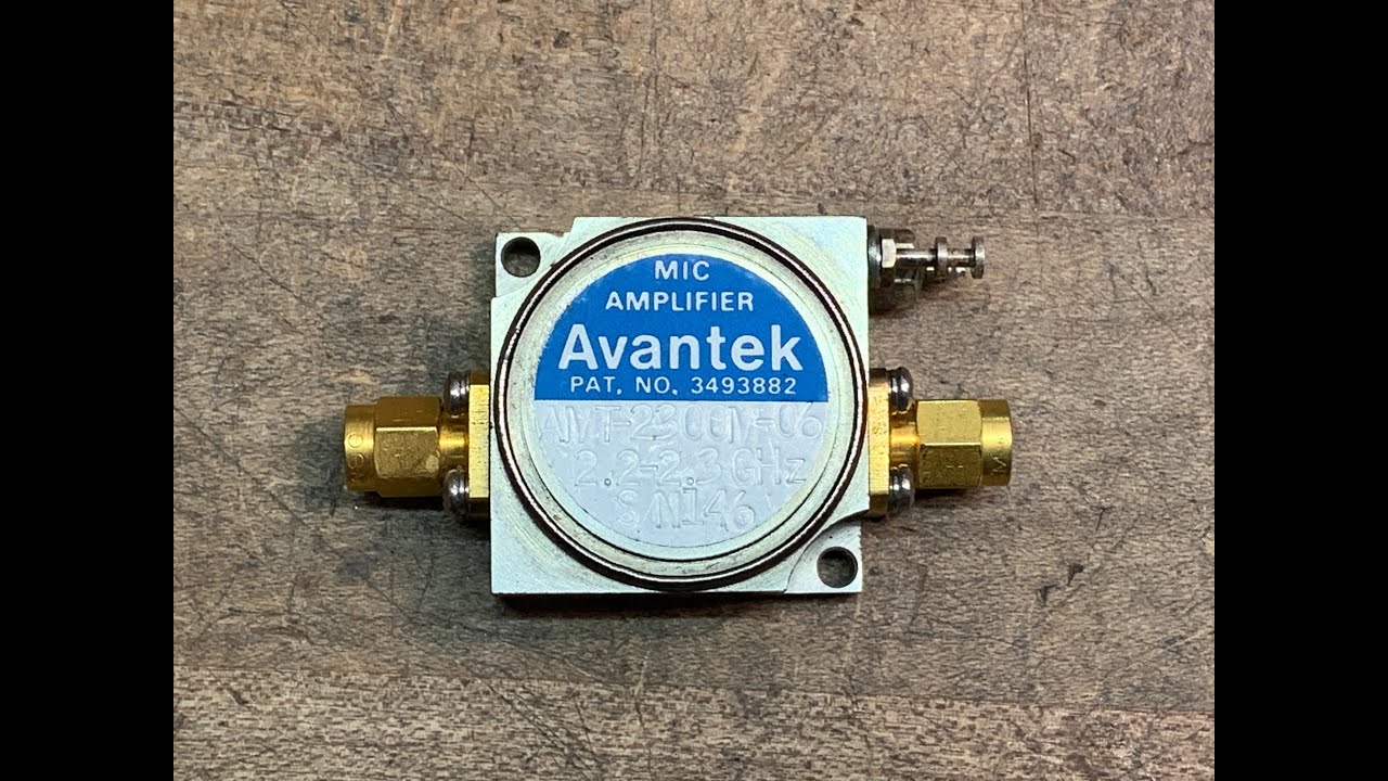 Update #826 Avantek AMT-2300M 30dB Amplifier