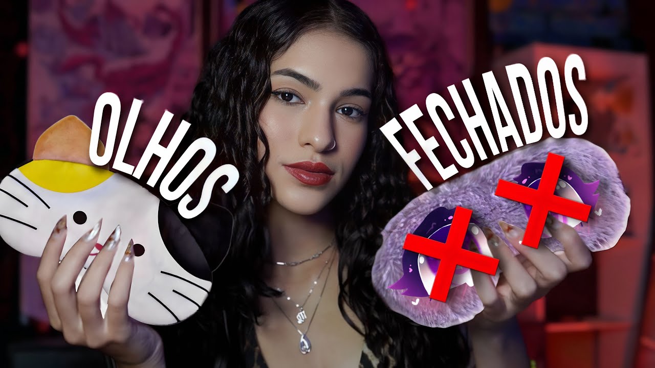 ASMR Para Ver Com Os Olhos Fechados 👁️✨ Experiência Sensorial 🌀