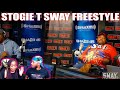 TREZSOOLITREACTS To Stogie T Freestyle On Sway In The Morning