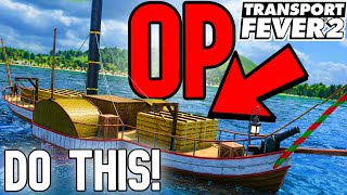 GUARANTEED Profitable Start! (1850) Brutal Difficulty Transport Fever 2 #2