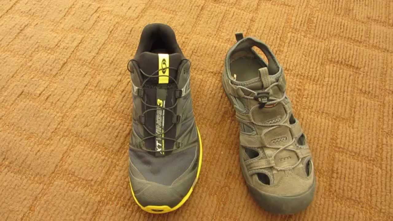 Сравним подошвы Salomon vs Outventure YouTube