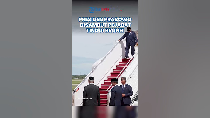 Kunjungan Resmi ke Brunei, Presiden Prabowo Disambut Pejabat Tinggi Setempat