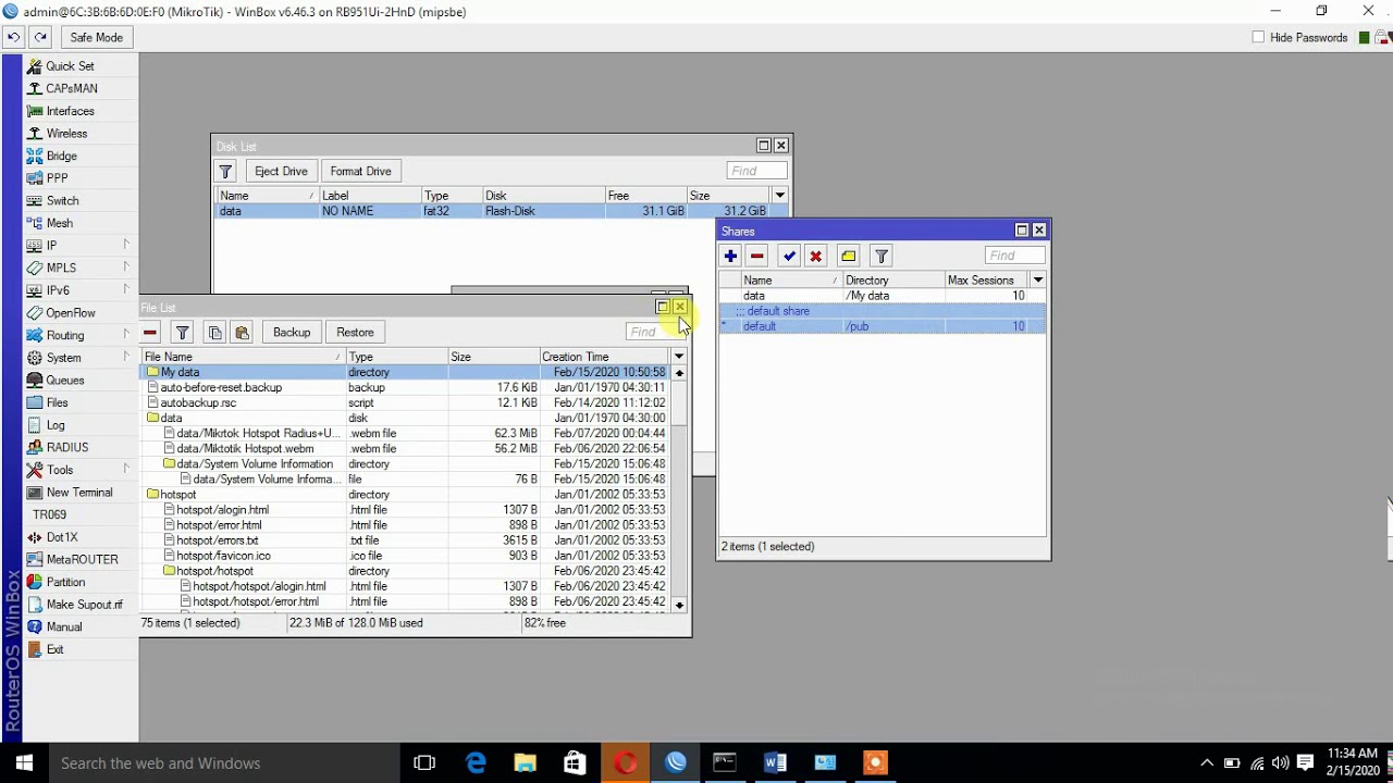 Mikrotik smb