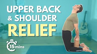 15 Minute Morning Yoga for Upper Back and Shoulder RELIEF by David O Yoga 1,446 views 1 year ago 17 minutes