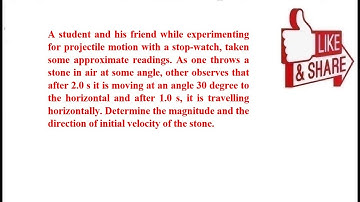 IIT JEE Mains and Advanced Projectile #iitjee #jeemain #projectile #physics #jeeadvance