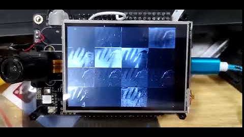 MAIX Go feature map display