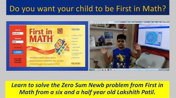 Computational Thinking games | Zero Sum problem | Sum to zero problem | First in Math Zero Sum