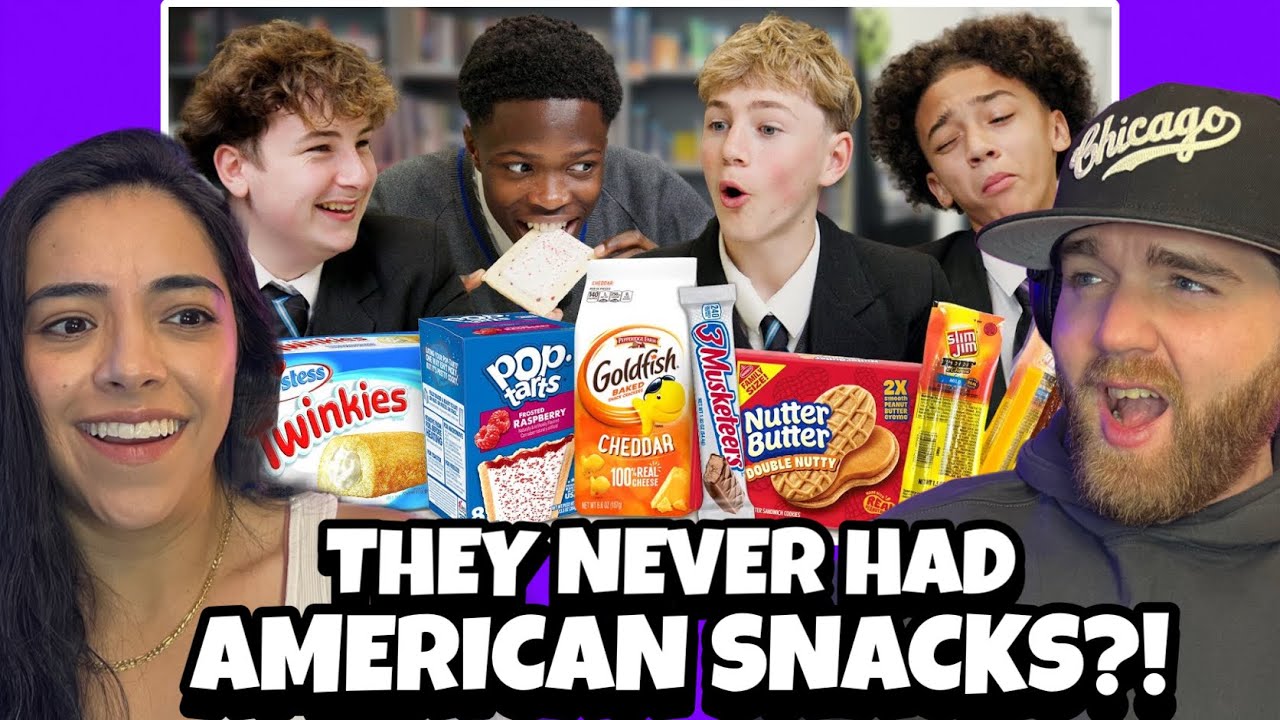 Watch British High Schoolers try American Snacks! | HOW WOULD YOU RATE THESE SNACKS? | Reaction on YouTube Watch British High Schoolers try American Snacks! | HOW WOULD YOU RATE THESE SNACKS? | Reaction on YouTube