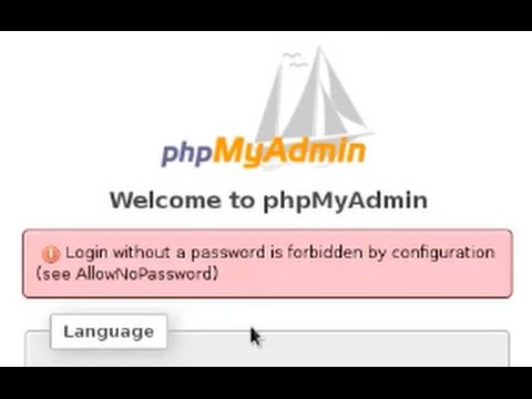 Phpmyadmin Centos 7 - login without a password is forbidden by configuration (see AllowNoPassword)