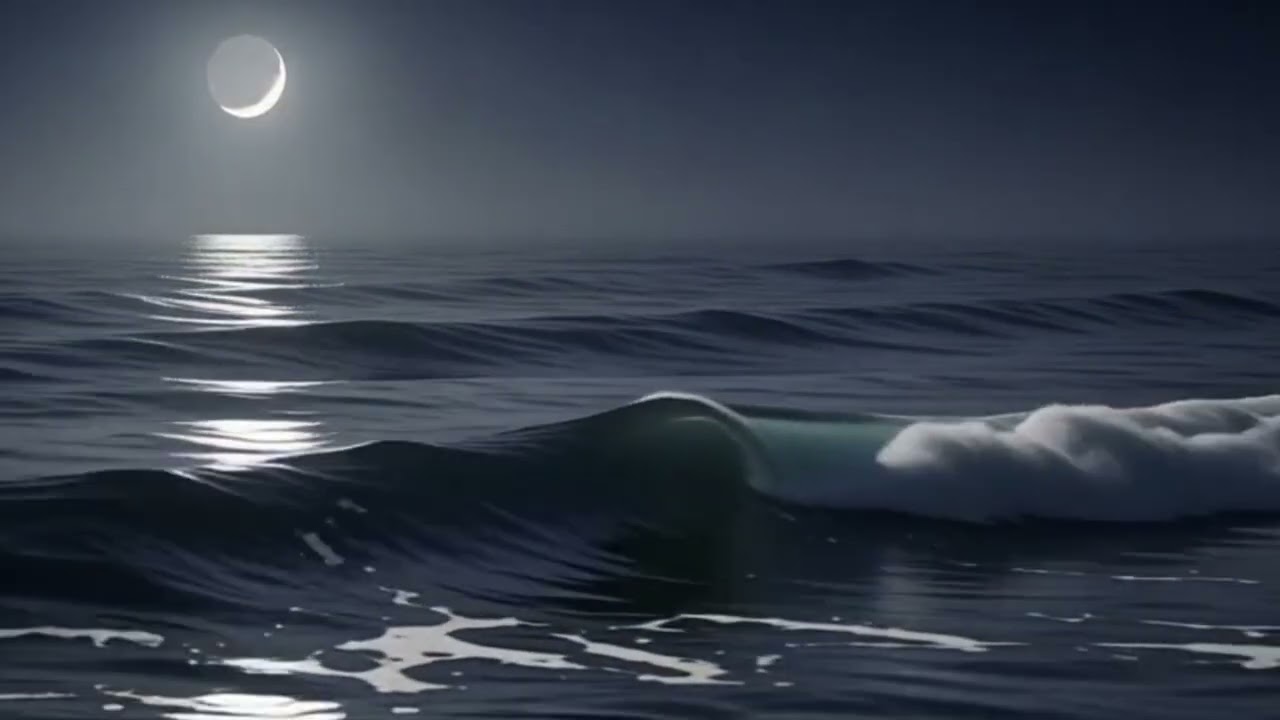 Midnight Ocean | Deep Focus (1 Hour) | No Vocals