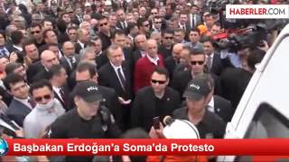 Soma'daki maden faciasını olay yerinde inceleyen Başbakan, belediye...
