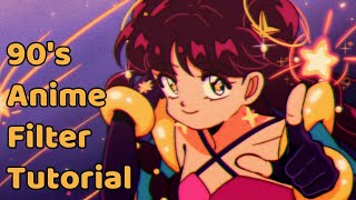 How To Create 90's Anime Filter  ✨ screenshot 3