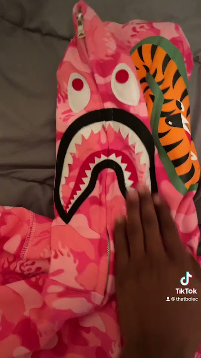 Fake bape hoodie review