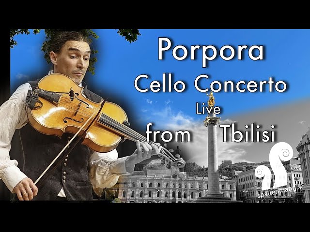 Sergey Malov Violoncello da Spalla Porpora Cello Concerto Georgian Sinfonietta