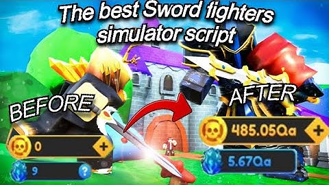 | The best sword fighters simulator script | Roblox | Pastebin script | No key |