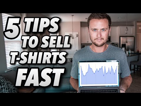 5 Tips To Sell T-Shirts Fast