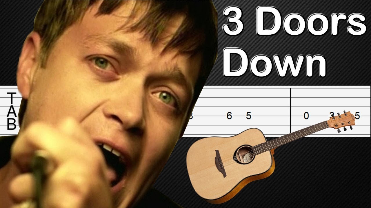 3 doors down here without you guitar pro tab download