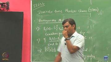 Week 8: Lecture 30: Transition Probability Matrix