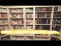 HOME LIBRARY MAKEOVER VLOG | Hemnes Ikea Shelves