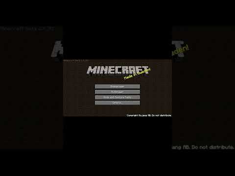 Minecraft Java Edition Title Screen Evolution #shorts