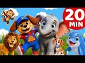 🐘 CONOCEMOS ANIMALES y sus SONIDOS 🦁🐒 | Aprendemos con Suzu 🐾