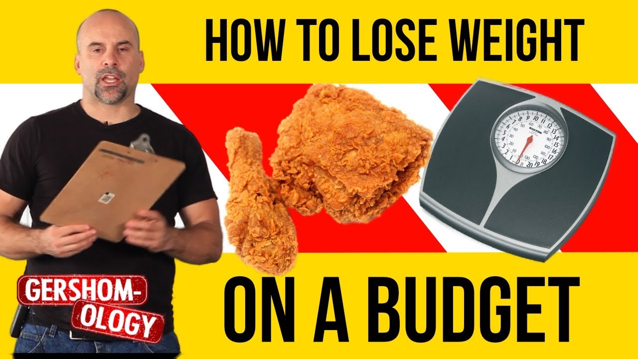 how to lose weight ON a budget - YouTube