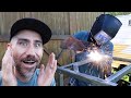 Let's WELD! Newbie learns to weld for next homestead build / VLOG