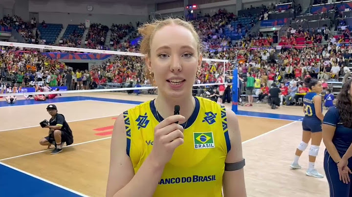 FALA, JULIA BERGMANN! A maior pontuadora da partida contra o Japão falou sobre a atuação