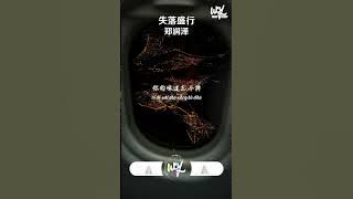 郑润泽 - 失落盛行「就让这场风暴一次来尽，别让失落盛行」【動態歌詞/pīn yīn gē cí】#郑润泽 #失落盛行 #動態歌詞