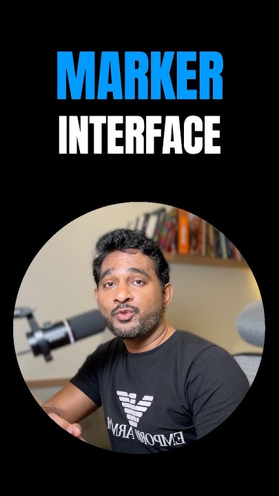 Marker interface in Java | Easiest way #java - YouTube
