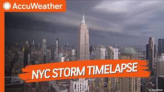 Watch this storm swallow the NYC skyline in seconds!