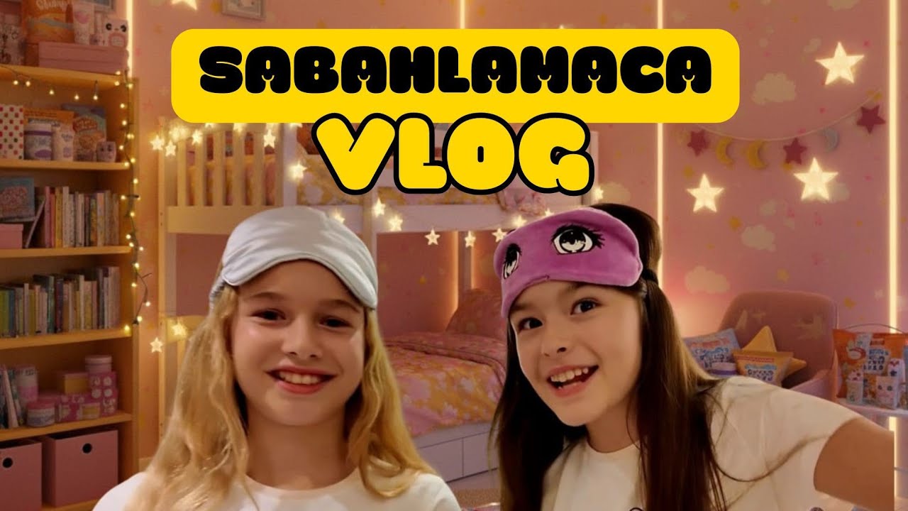 GECE BOYU UYUMADIK! SABAHLAMACA VLOG!