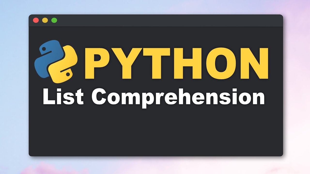 List Comprehension Python - Einfache Erklärung mit Beispielen | Deutsch ...