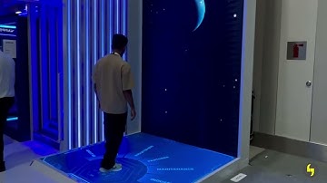 Interactive Floor Installation for MVP Tech at GITEX | Event Technology Solutions