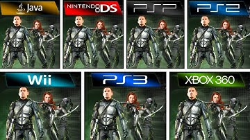 G.I. Joe The Rise of Cobra (2009) Java vs DS vs PSP vs PS2 vs Wii vs PS3 vs XBOX 360