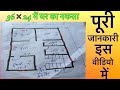 36✖️24 में घर का नकसा || house drawing ||