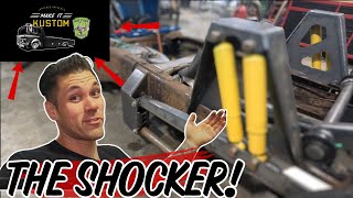 Trouble with DUAL SHOCKS?  Finishing Rear Suspension COE RAMP TRUCK EP18