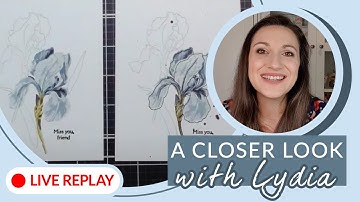 LIVE- Build A Flower Bearded Iris