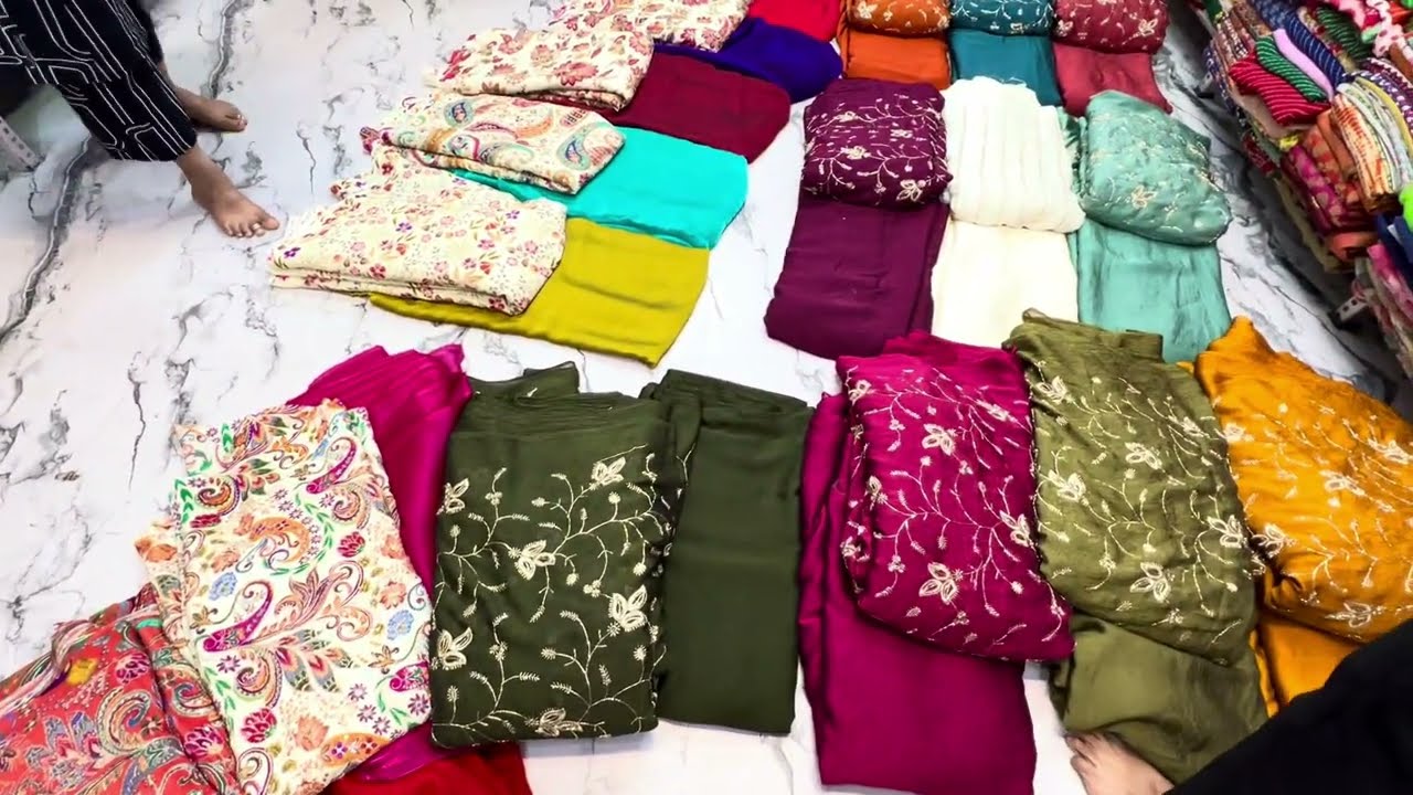 Crep fabric fendy silk fabric rangolicrosh fabric Ramachandrapuram srirampura Bangalore 6360175380